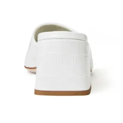 Bruno Magli Agata - White Croc White Croco Hot