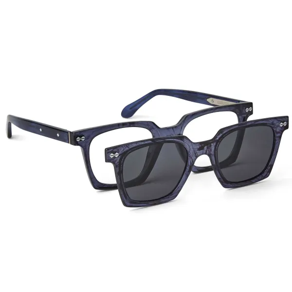 Bruno Magli Alberto Sunglasses Blue