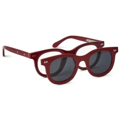 Bruno Magli Alessia Sunglasses Red Sale