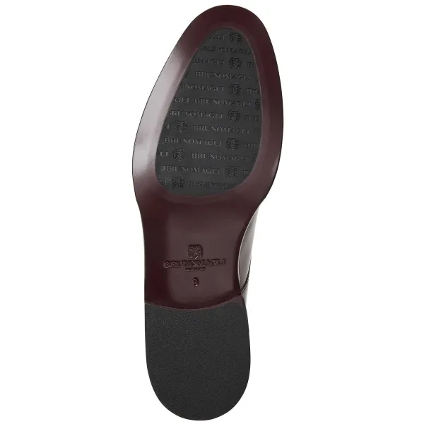 Bruno Magli Alfeo Double Monk Strap Bordeaux