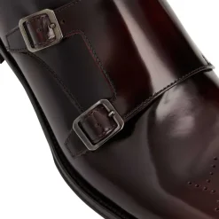 Bruno Magli Alfeo Double Monk Strap Bordeaux