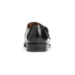 Bruno Magli Alfeo Double Monk Strap-Black Black Leather Clearance