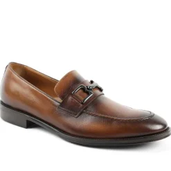 Bruno Magli Alpha Classic Bit Leather Loafer Cognac Online