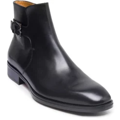 Bruno Magli Angiolini Leather Dress Boot Black Best
