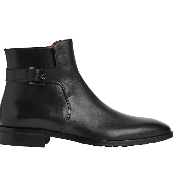 Bruno Magli Angiolini Leather Dress Boot Black Best