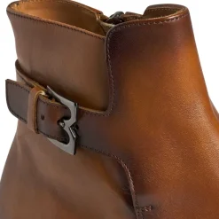 Bruno Magli Angiolini Leather Dress Boot Cognac Clearance