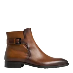 Bruno Magli Angiolini Leather Dress Boot Cognac Online