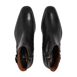 Bruno Magli Angiolini Leather Dress Boot Black Hot