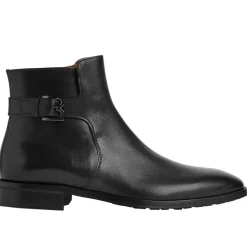 Bruno Magli Angiolini Leather Dress Boot Black Hot