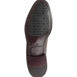 Bruno Magli Arezzo Burnished Penny Loafer Cognac/Dark Brown Best