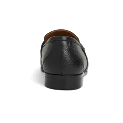 Bruno Magli Arlo Slip On Side Bit Loafer Black Leather Online
