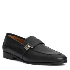 Bruno Magli Arlo Slip On Side Bit Loafer Black Leather Online