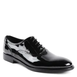Bruno Magli Arno Sera Plain-Toe Balmoral Oxford Patent Black Online