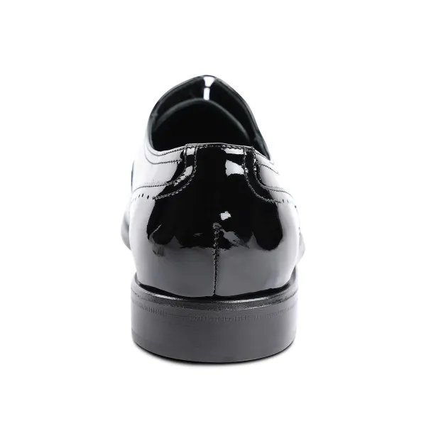 Bruno Magli Arno Sera Plain-Toe Balmoral Oxford Patent Black Online