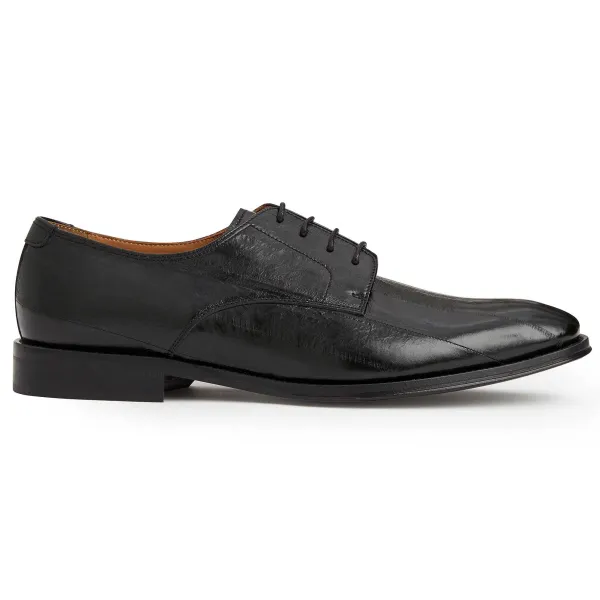 Bruno Magli Asti Traditional Dress Oxford Black Eel Best