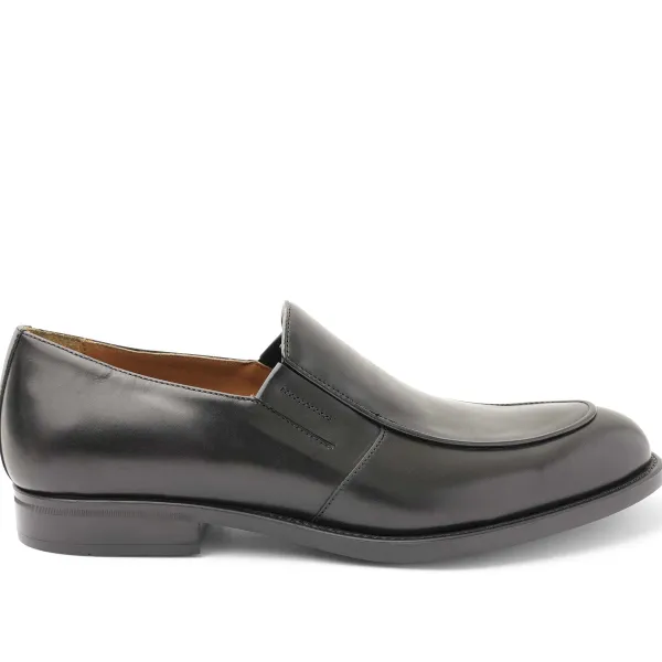 Bruno Magli Barberino Leather Slip On Loafer Black Sale