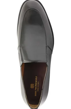 Bruno Magli Barberino Leather Slip On Loafer Black Best