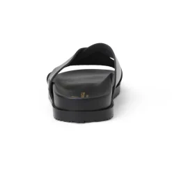 Bruno Magli Bologna Double Strap Sandal Leather Black Clearance