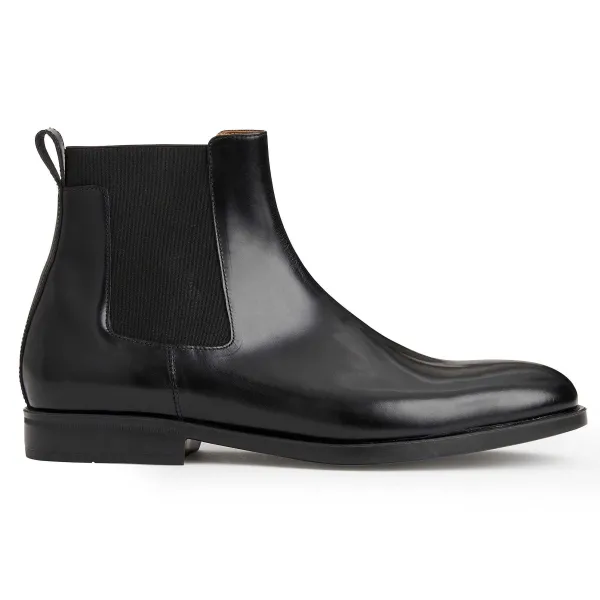 Bruno Magli Byron Double Gore Slip-On Boot Black Clearance