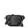 Bruno Magli Camilla Equestrian Inspired Handbag Black Nappa Leather Black Leather Discount