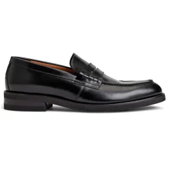 Bruno Magli Carter Casual Men's Loafer- Black Leather Online