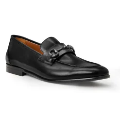 Bruno Magli Collezione Mauro Leather Slip-On Loafer-Black Black Leather Hot