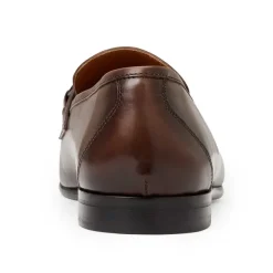 Bruno Magli Collezione Mauro Leather Slip-On Loafer Taupe Clearance