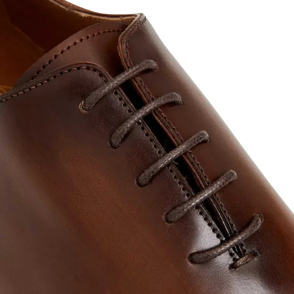Bruno Magli Collezione Veleno Leather Oxford Brown Sale