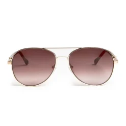 Bruno Magli Costa Aviator Sunglasses Gold Tortoise Online