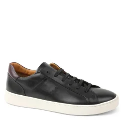 Bruno Magli Dante Lace-To-Toe Leather Sneaker Black Outlet