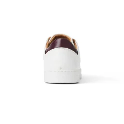 Bruno Magli Dante Lace-To-Toe Leather Sneaker White New