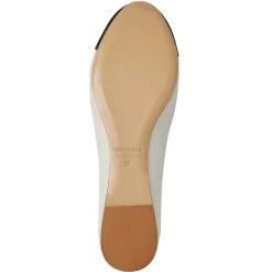 Bruno Magli Donatella Ballet Flat Black/Cream New