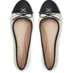 Bruno Magli Donatella Ballet Flat Black/Cream New