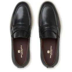 Bruno Magli Ettore Slip On Loafer Leather Black Outlet