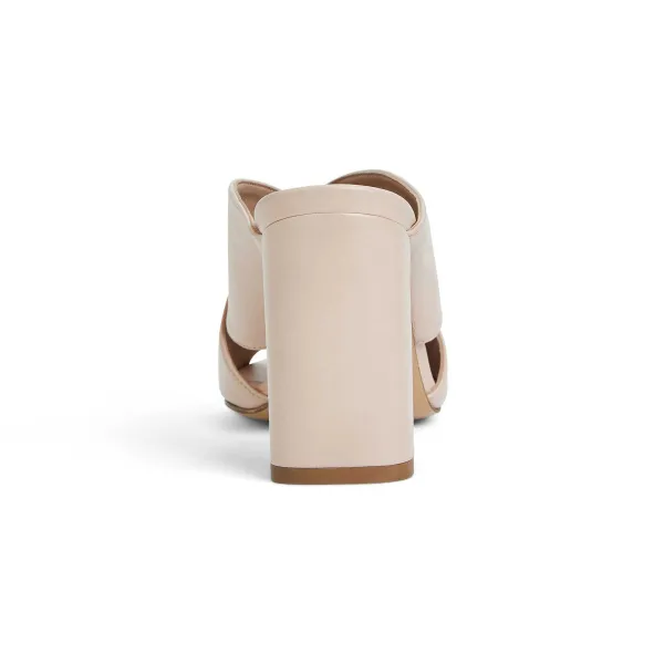 Bruno Magli Fatima Cross Band Heel Blush Discount