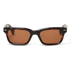 Bruno Magli Fellini Sunglasses Tortoise Brown Sale