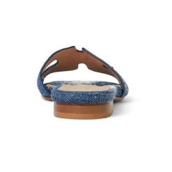 Bruno Magli Fina Single Band Sandal Denim Sale