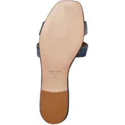 Bruno Magli Fina Single Band Sandal Denim Sale