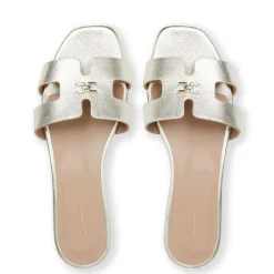 Bruno Magli Fina Single Band Sandal Metallic Gold Outlet