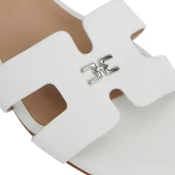 Bruno Magli Fina Single Band Sandal White White Leather Online