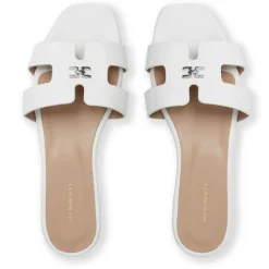 Bruno Magli Fina Single Band Sandal White White Leather Online