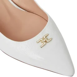 Bruno Magli Fiona Slingback Pump White Crinkled Patent White Patent Leather Online