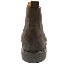 Bruno Magli Gasol Twin-Gore Chelsea Boot Dark Brown Sale