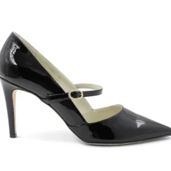 Bruno Magli Gemma Mary-Jane Leather Pump Black Patent Online