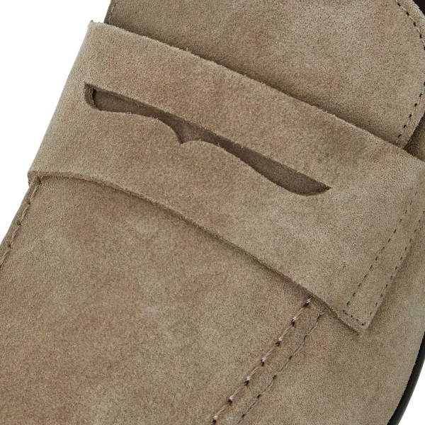 Bruno Magli Lastra Slip On Loafer Sand Suede Online