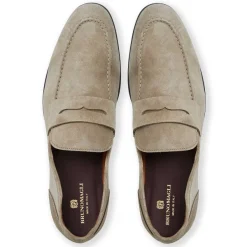 Bruno Magli Lastra Slip On Loafer Sand Suede Outlet