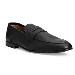 Bruno Magli Lastra Slip-On Leather Loafer-Black Black Leather Outlet