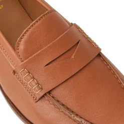 Bruno Magli Lixia Loafer Cognac Cognac Leather New