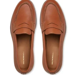 Bruno Magli Lixia Loafer Cognac Cognac Leather New