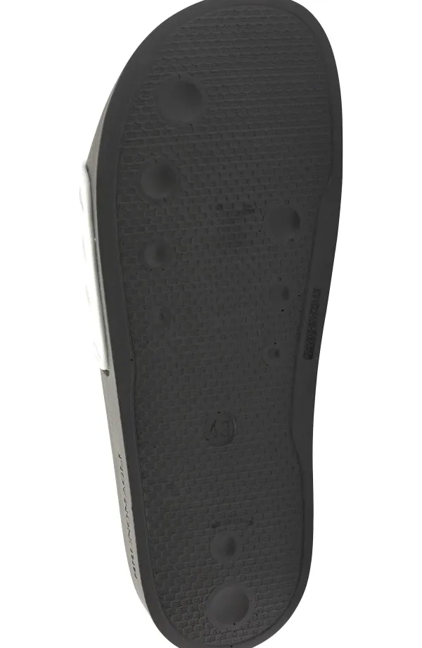 Bruno Magli Magnus Sporty Leather & Suede Slide - White White Leather Best